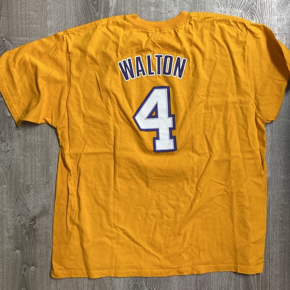 Lakers Walton #4 adidas Teeshirt - Picture 3 of 3